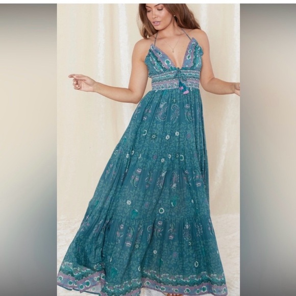 Raga Manisha Maxi Halter Dress - Picture 4 of 10